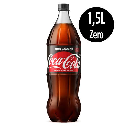 COCA COLA 1 LITRO E MEIO ZERO