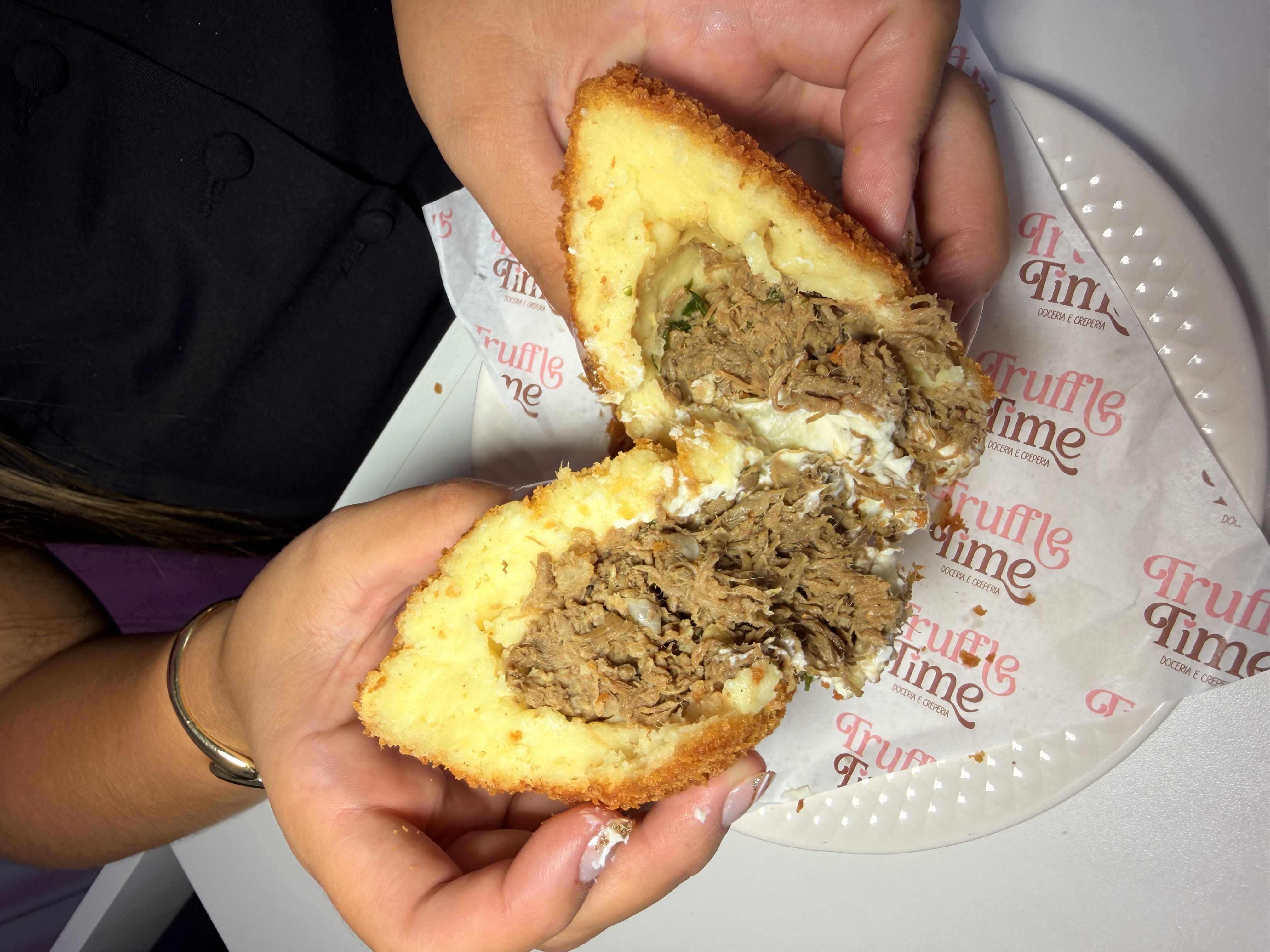 Coxinha de Costela com Cream Cheese
