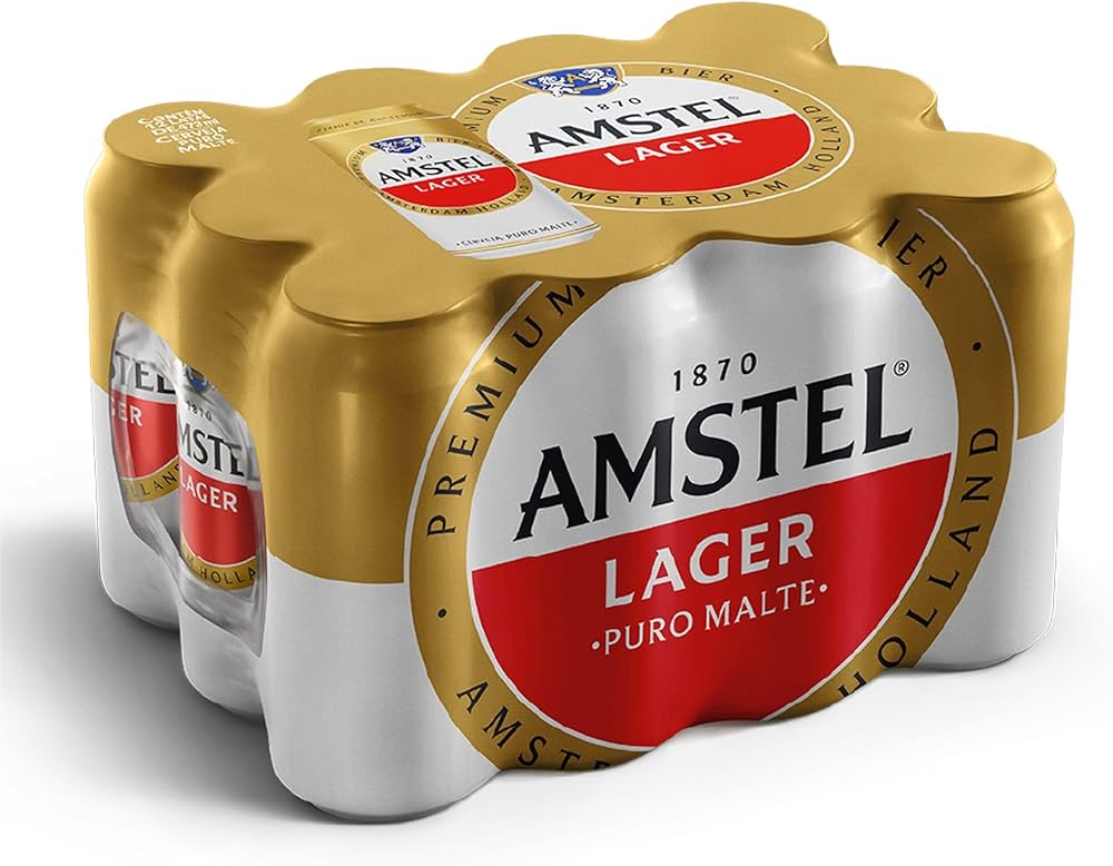 AMSTEL 473 ML C/12 QUENTE