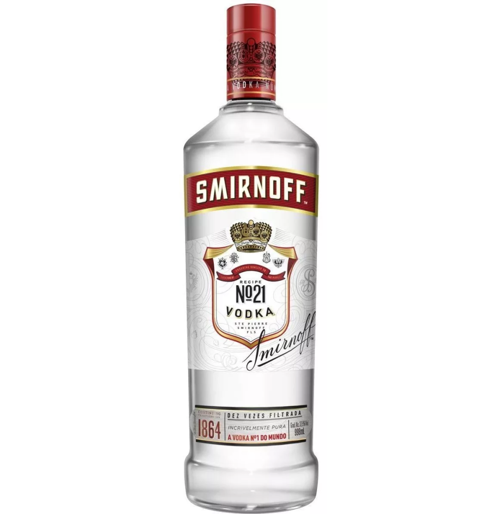 VODKA SMIRNOFF 998Ml