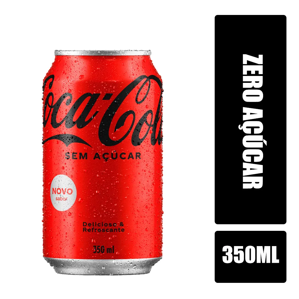 COCA COLA LATA  ZERO 350 ML