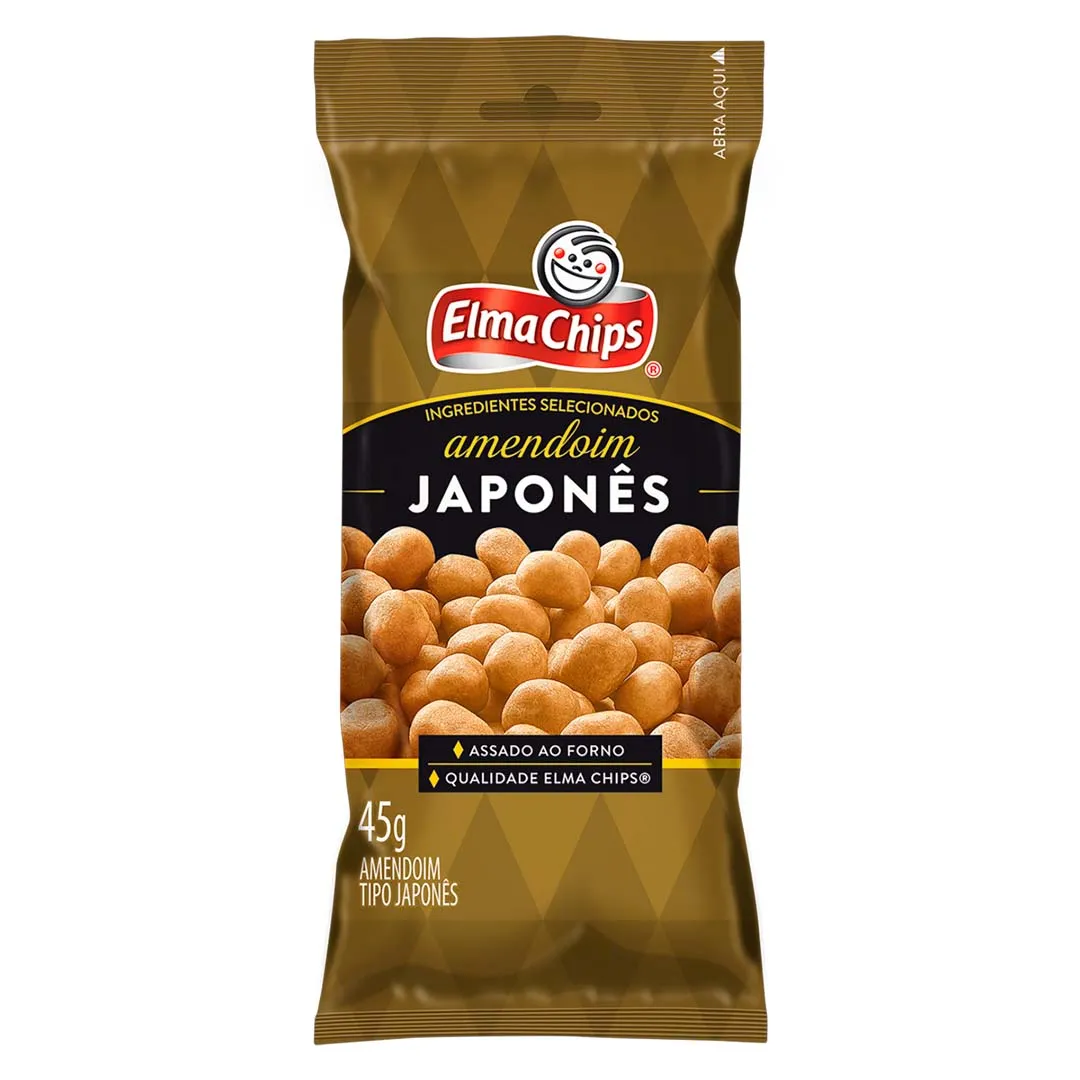 AMENDOIM JAPONES 45G ELMA CHIPS