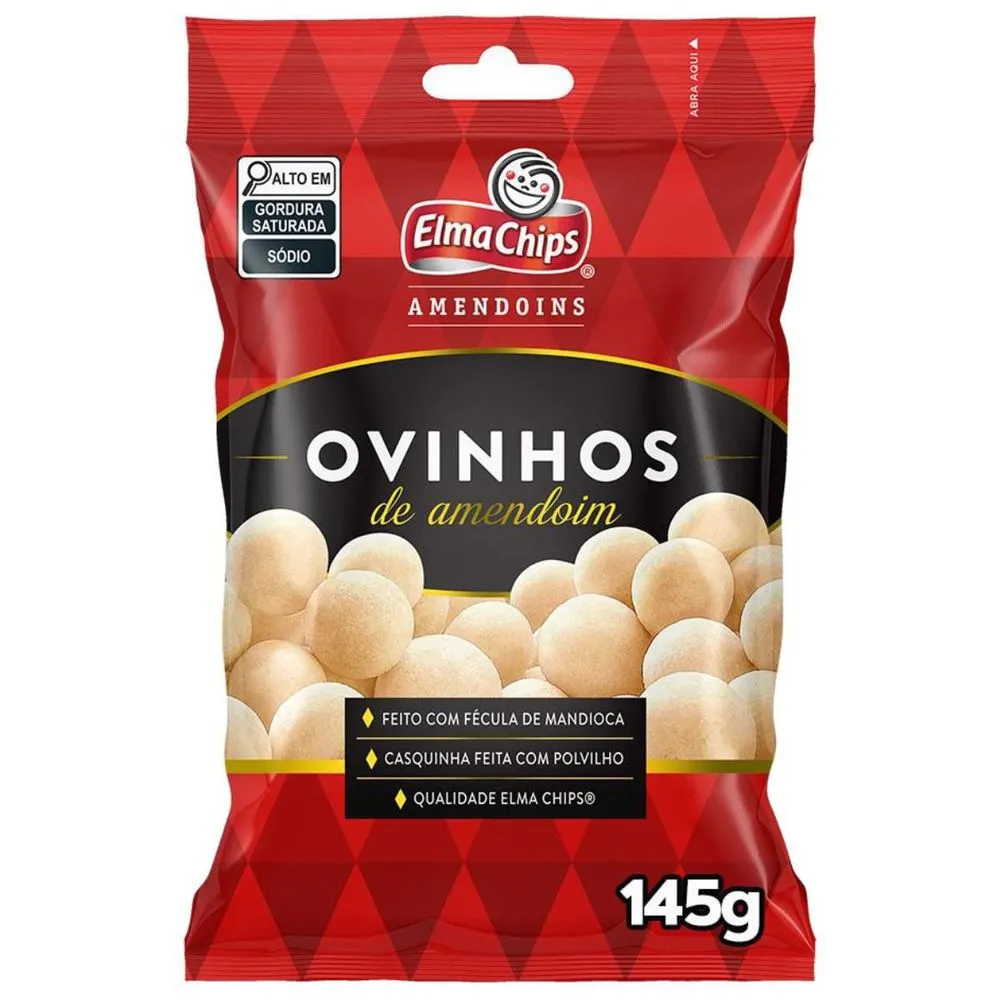 AMENDOIM OVINHO 145G ELMA CHIPS