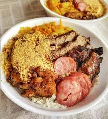 CHURRASQUINHO MISTO COM VINAGRETE