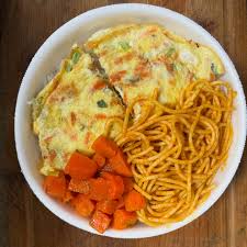 OMELETE ( QUEIJO, TOMATE E CEBOLA)